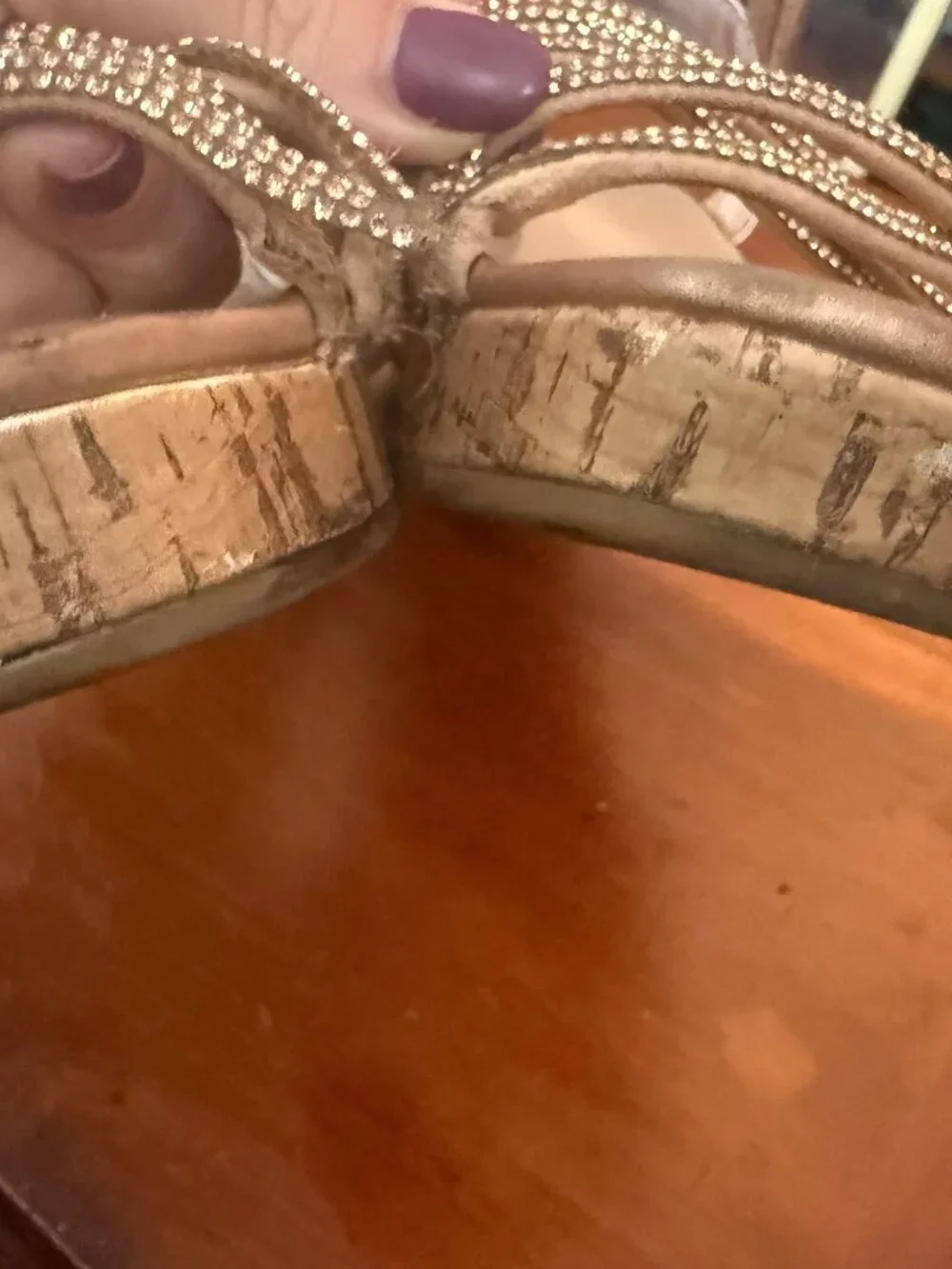 Kelly & Katie Gemma Wedge Sandal  Girls Size 5